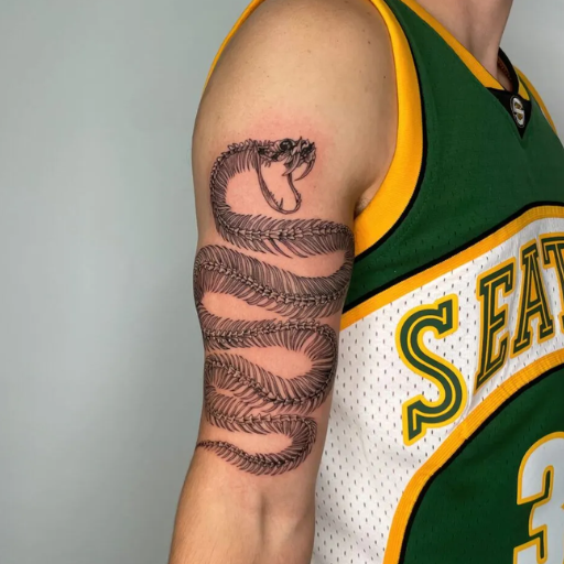 What are the best locations for arm tattoos on men