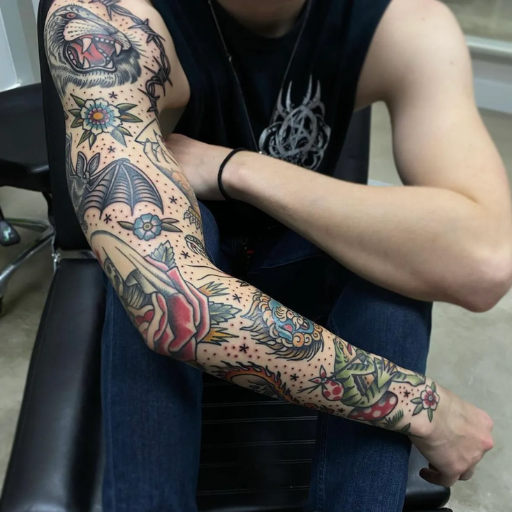 What's the best approach for getting a full sleeve tattoo